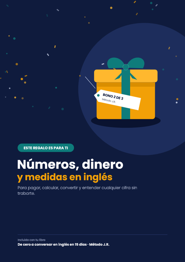 Portada del Bono 2: Números, dinero y medidas en inglés