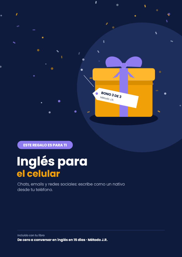 Portada del Bono 3: Inglés para el celular: chats, emails y redes